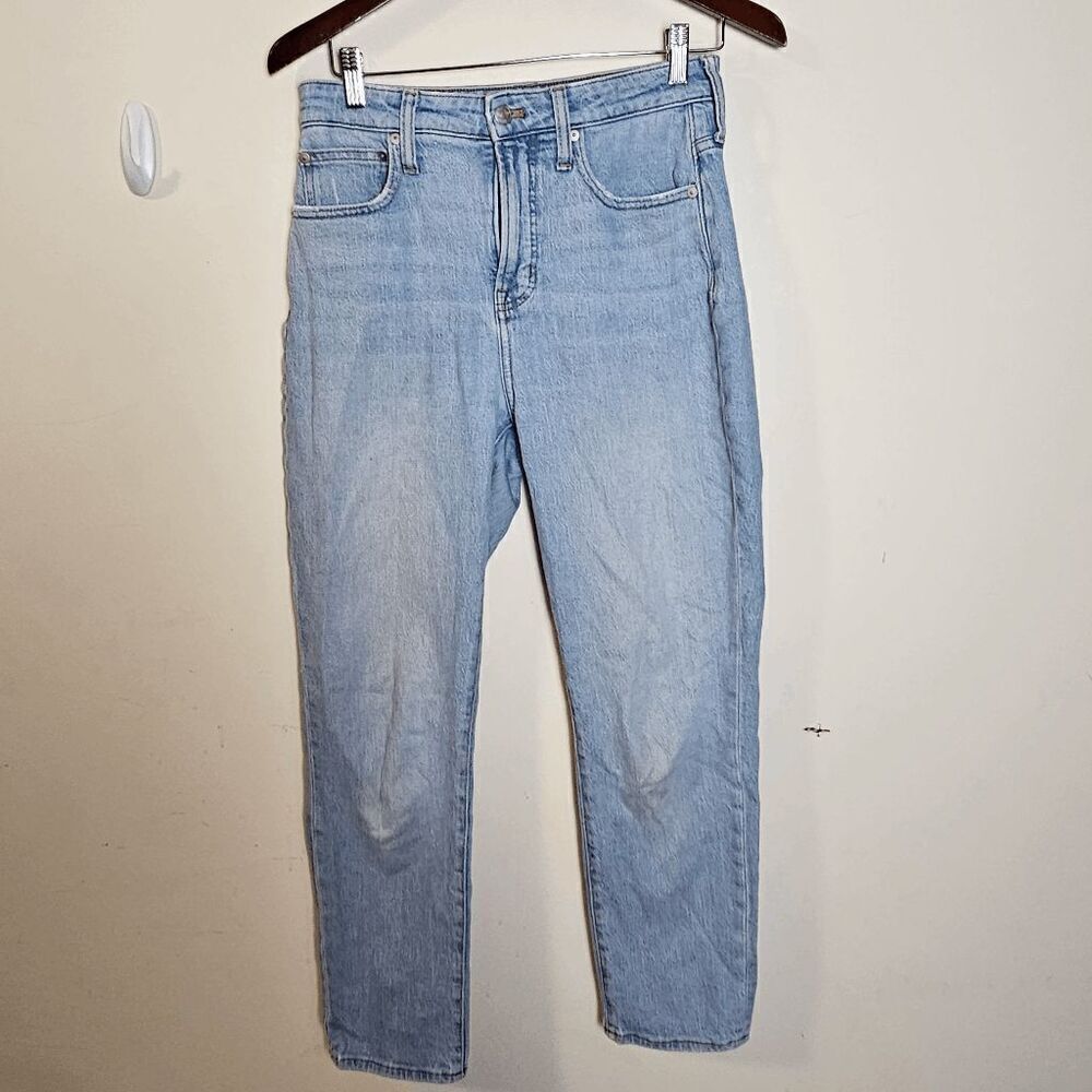 Madewell The Curvy Perfect Vintage Jean MC594 Women's Blue Size 26 Lighter mediu